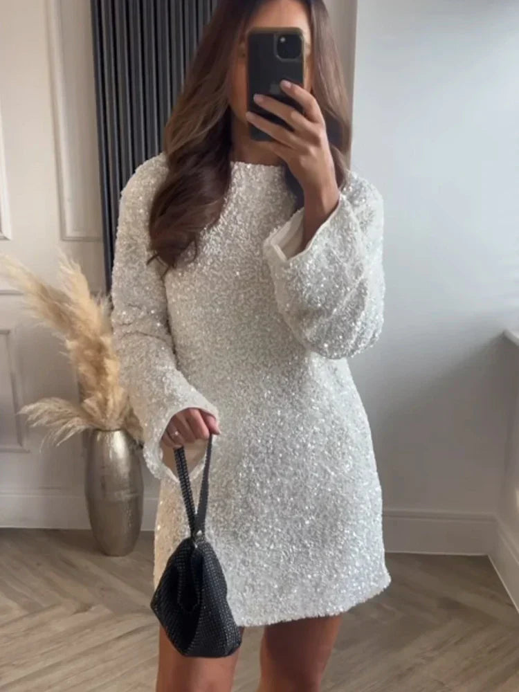 Joséfien | Mini-robe manches longues