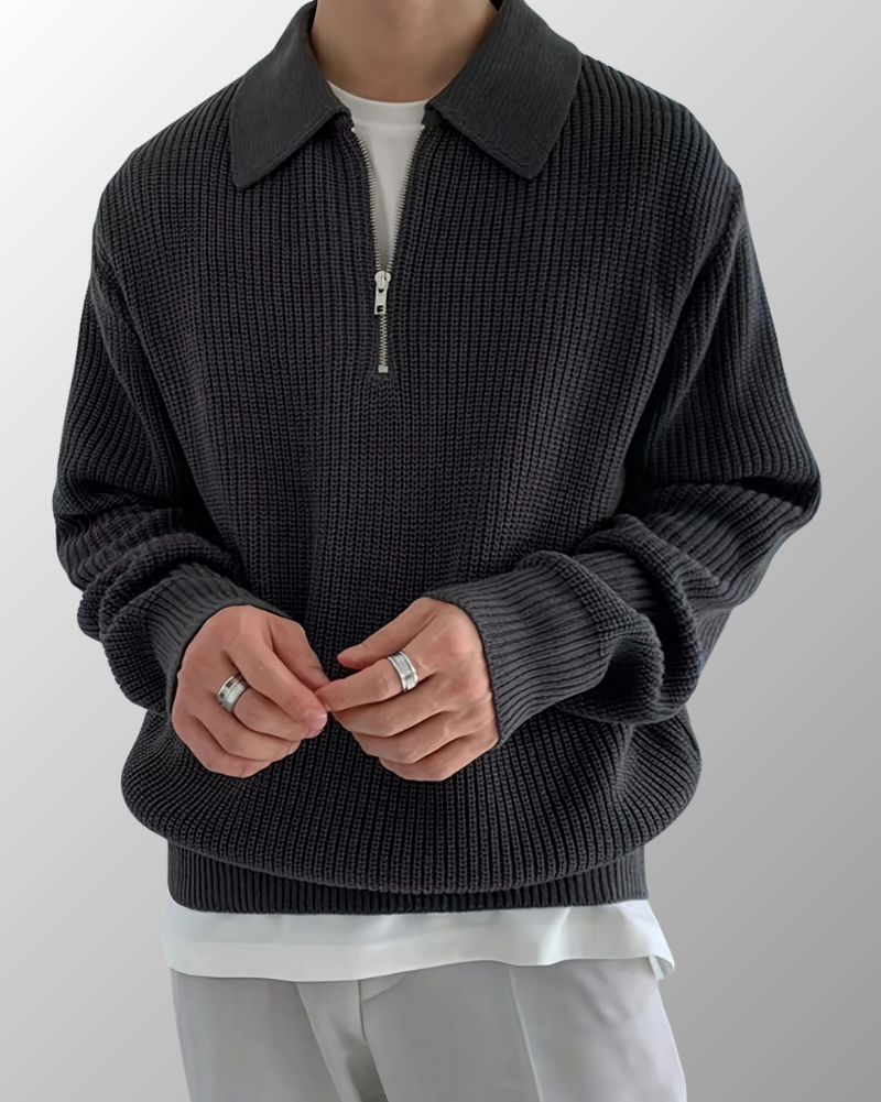 Johan | Pull demi-zip