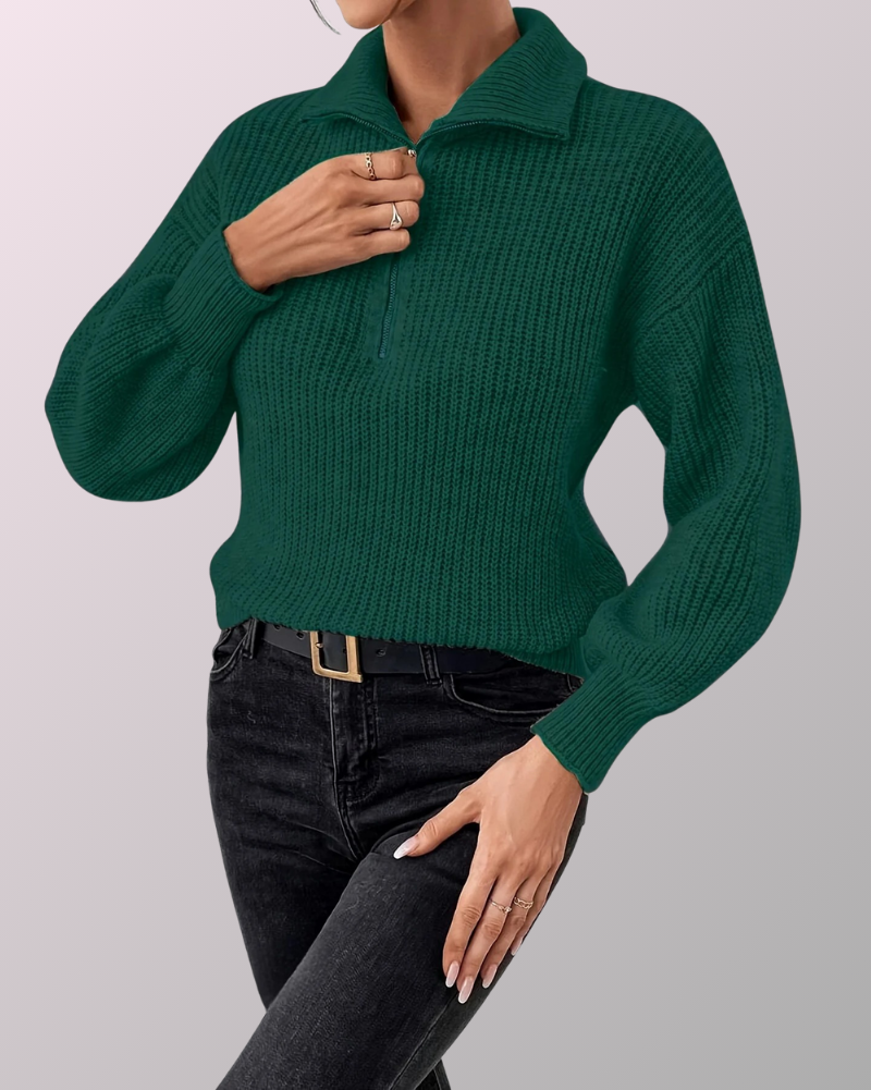 Martha | Pull demi-zip
