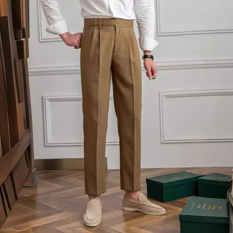 Luuk | Pantalon à doubles plis
