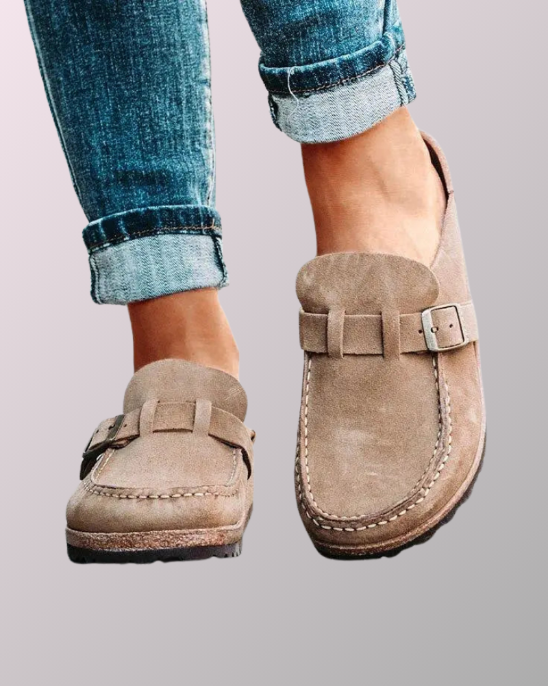 Maureen | Chaussons en daim