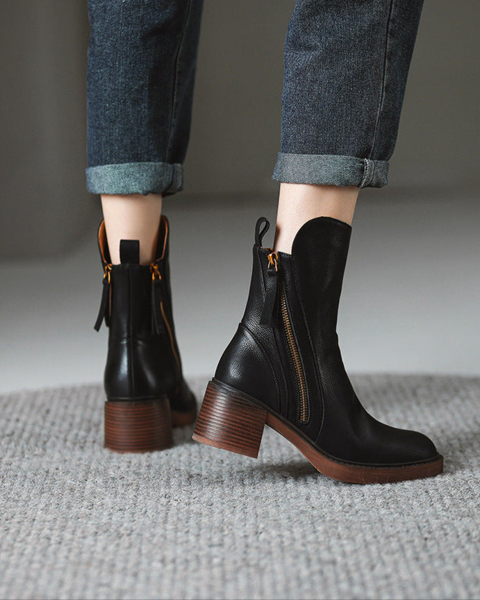 Sophie | Bottines en cuir