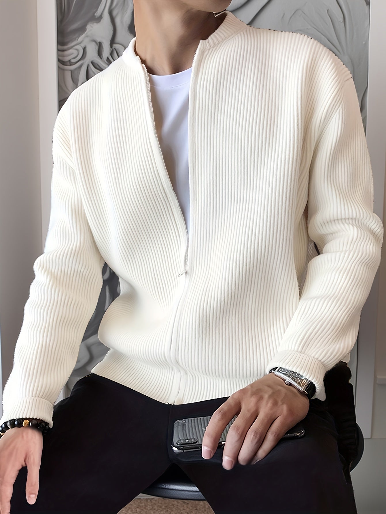 Cas | Pull zippé