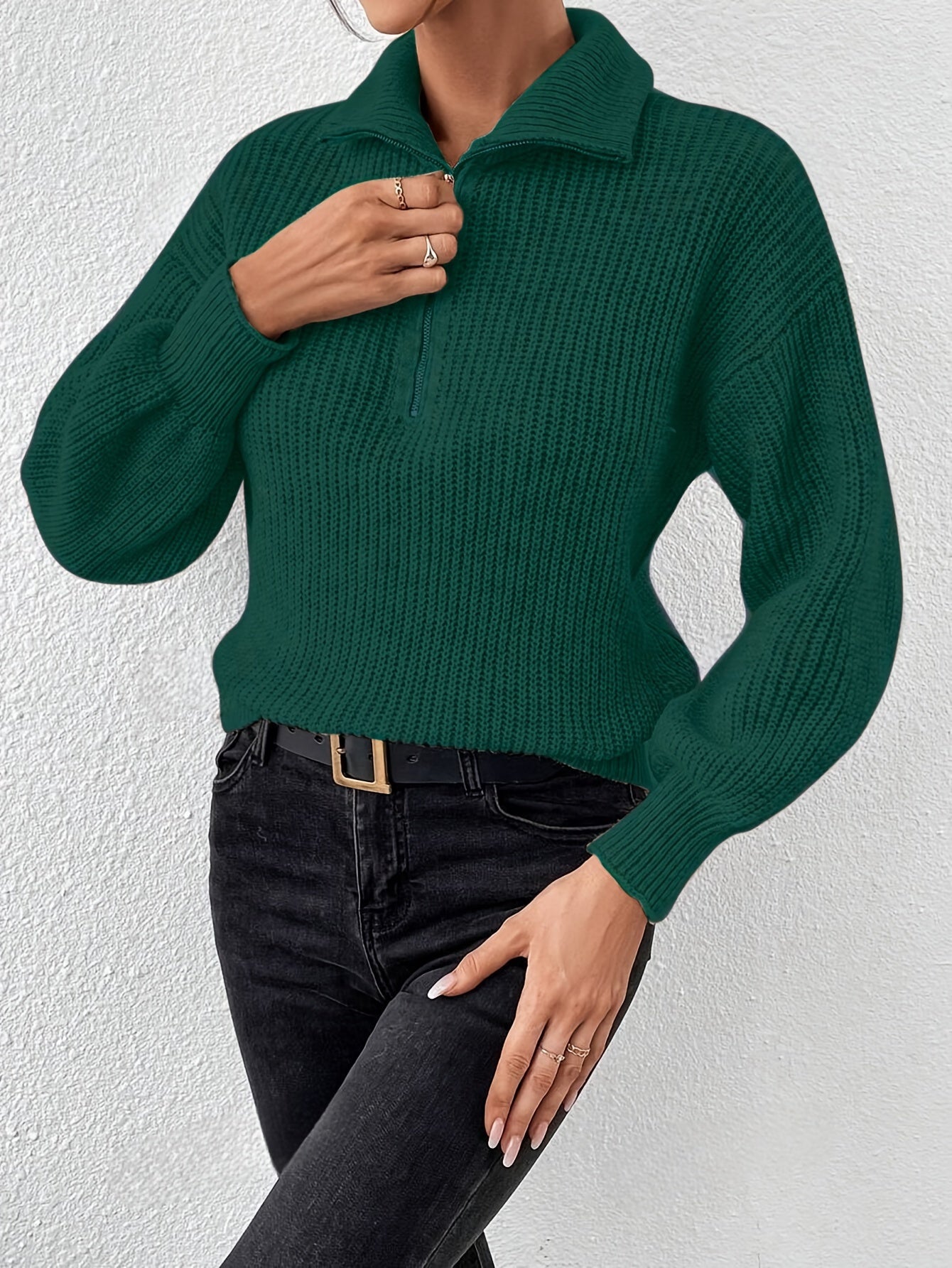 Martha | Pull demi-zip