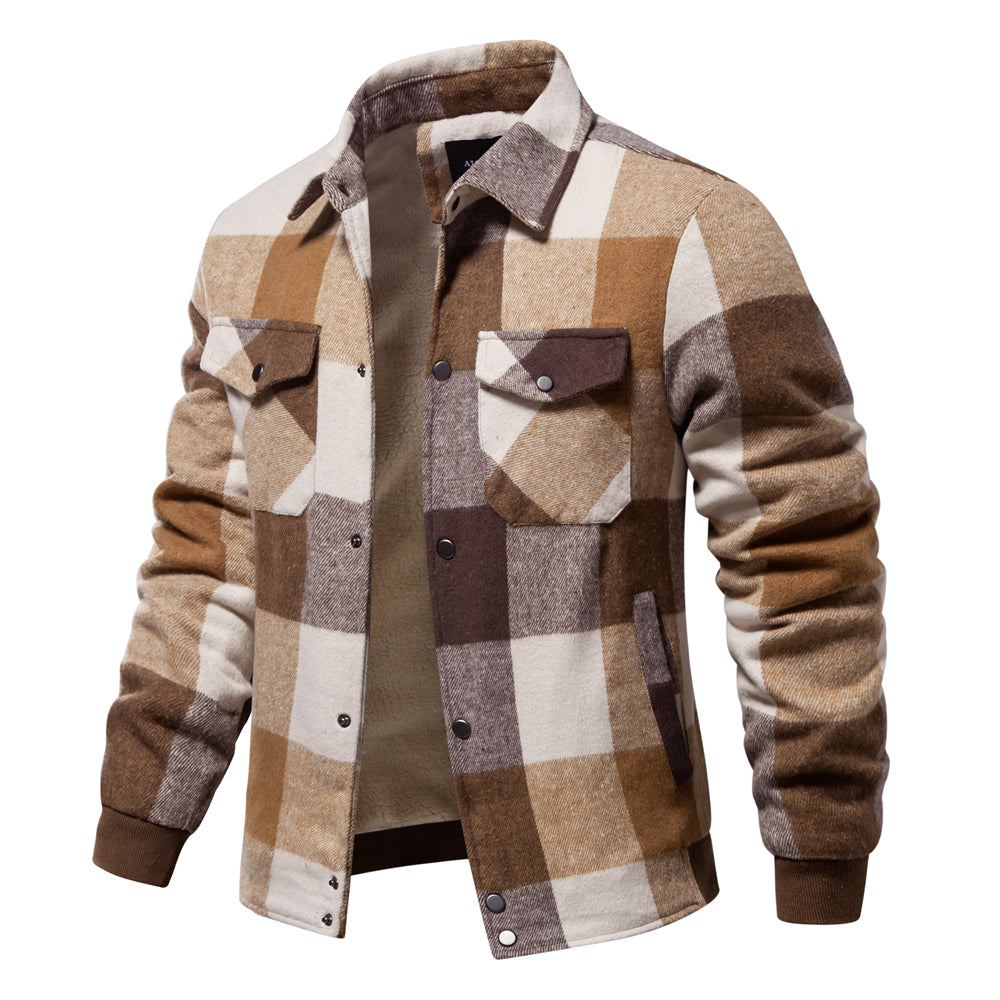 Damian | Veste à carreaux