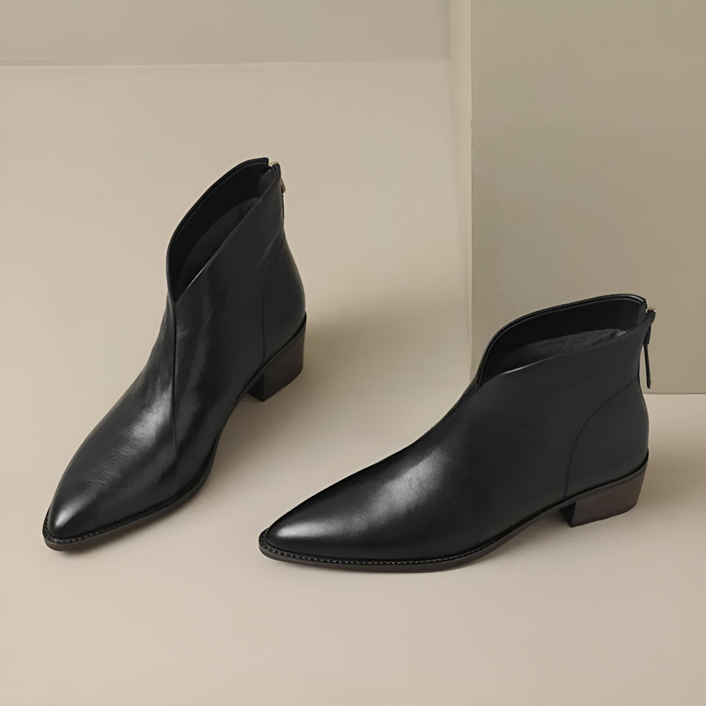 Caroline | Botte en cuir végétalien