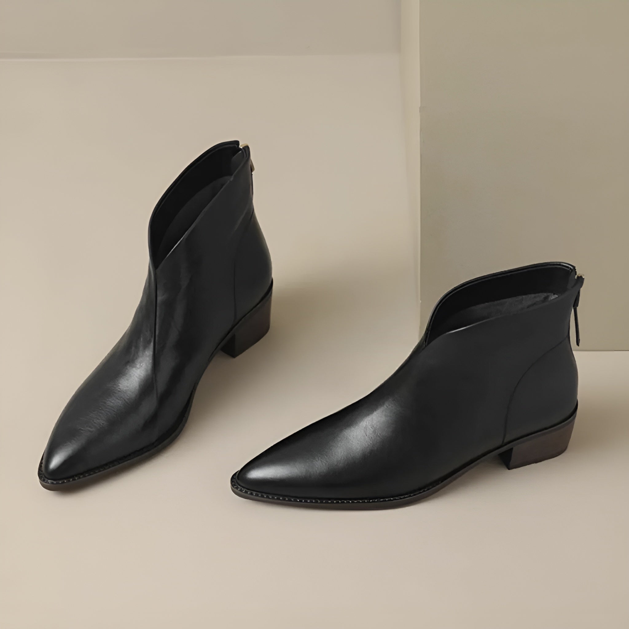 Caroline | Botte en cuir végétalien