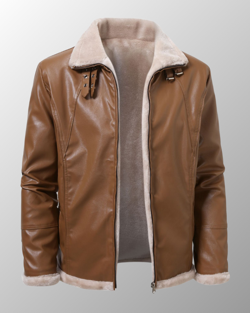 Daniel | Veste en cuir végétalien 