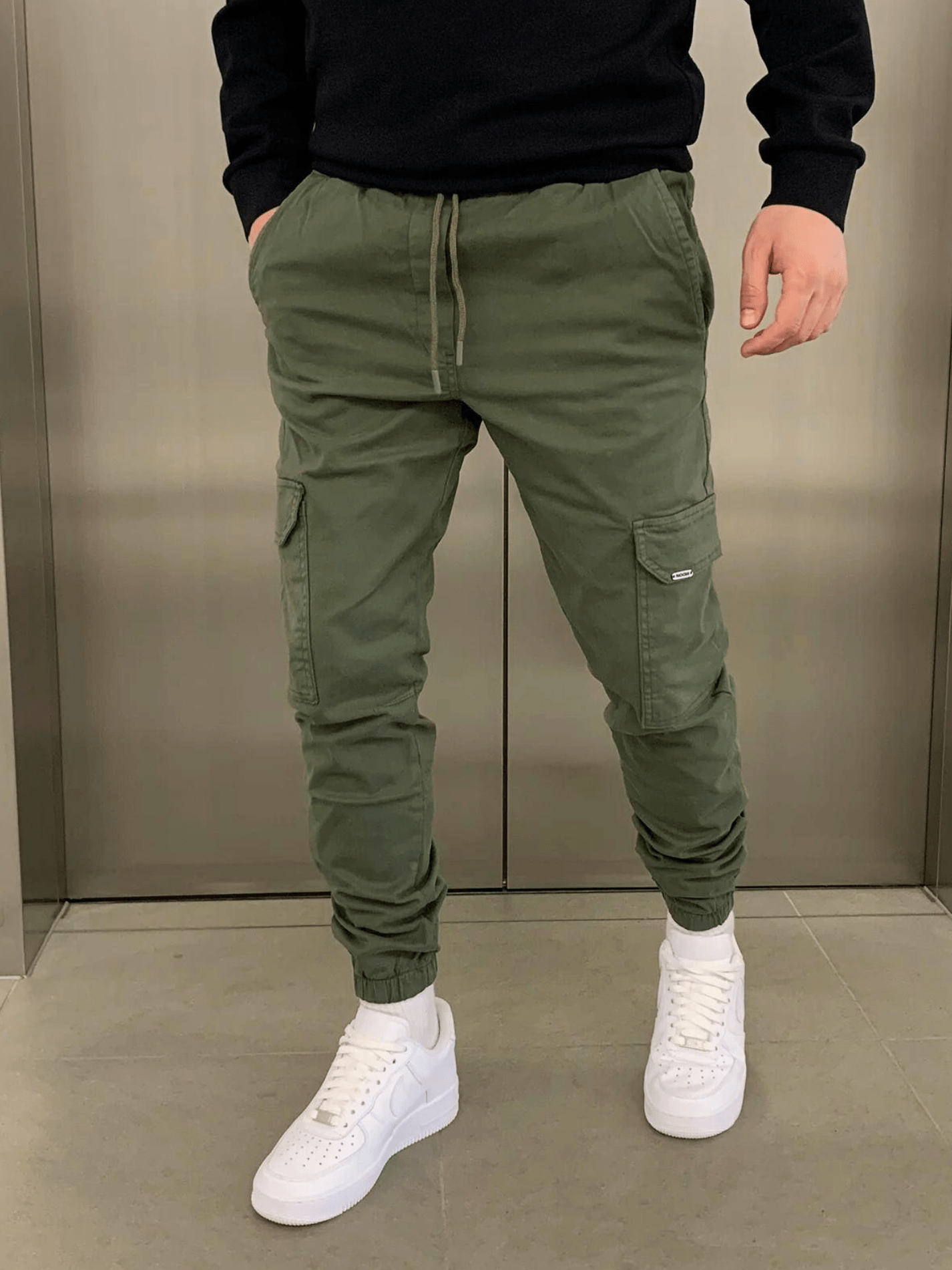 Jonas | Pantalon de jogging cargo