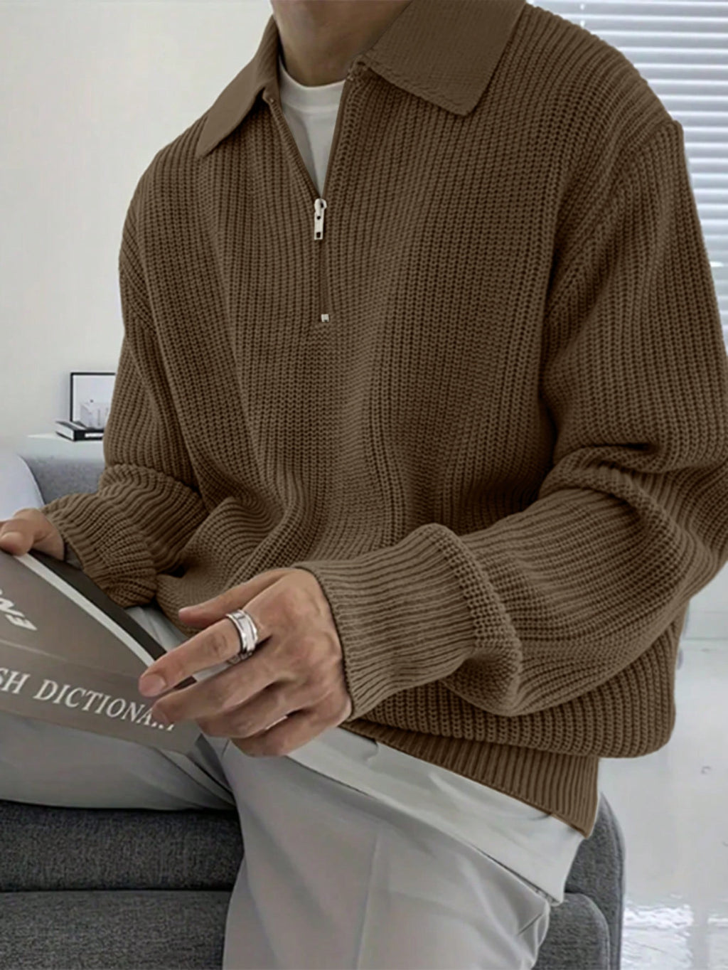 Johan | Pull demi-zip