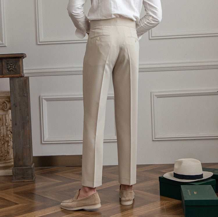 Luuk | Pantalon à doubles plis