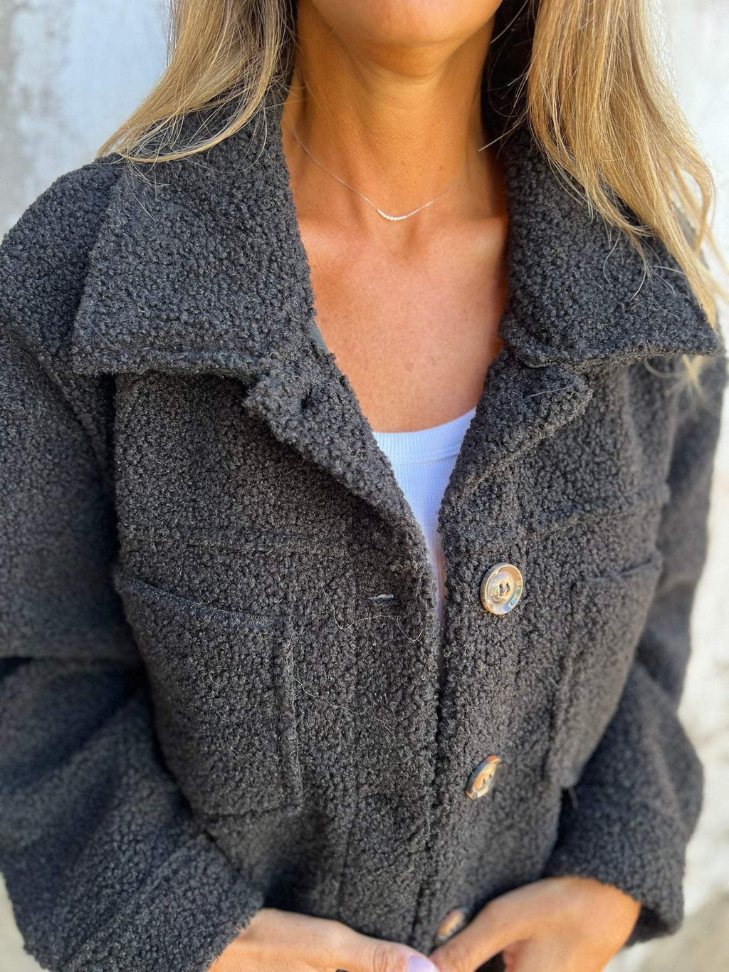 Fay | Manteau en peluche 