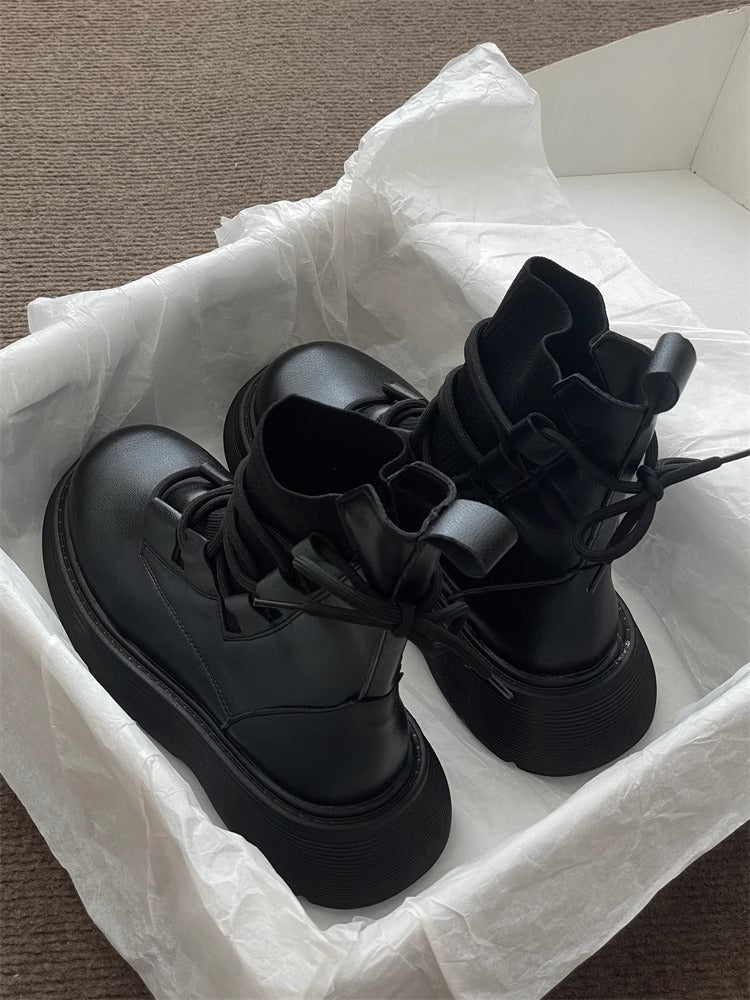 Lara | Bottes en cuir végétalien de qualité supérieure