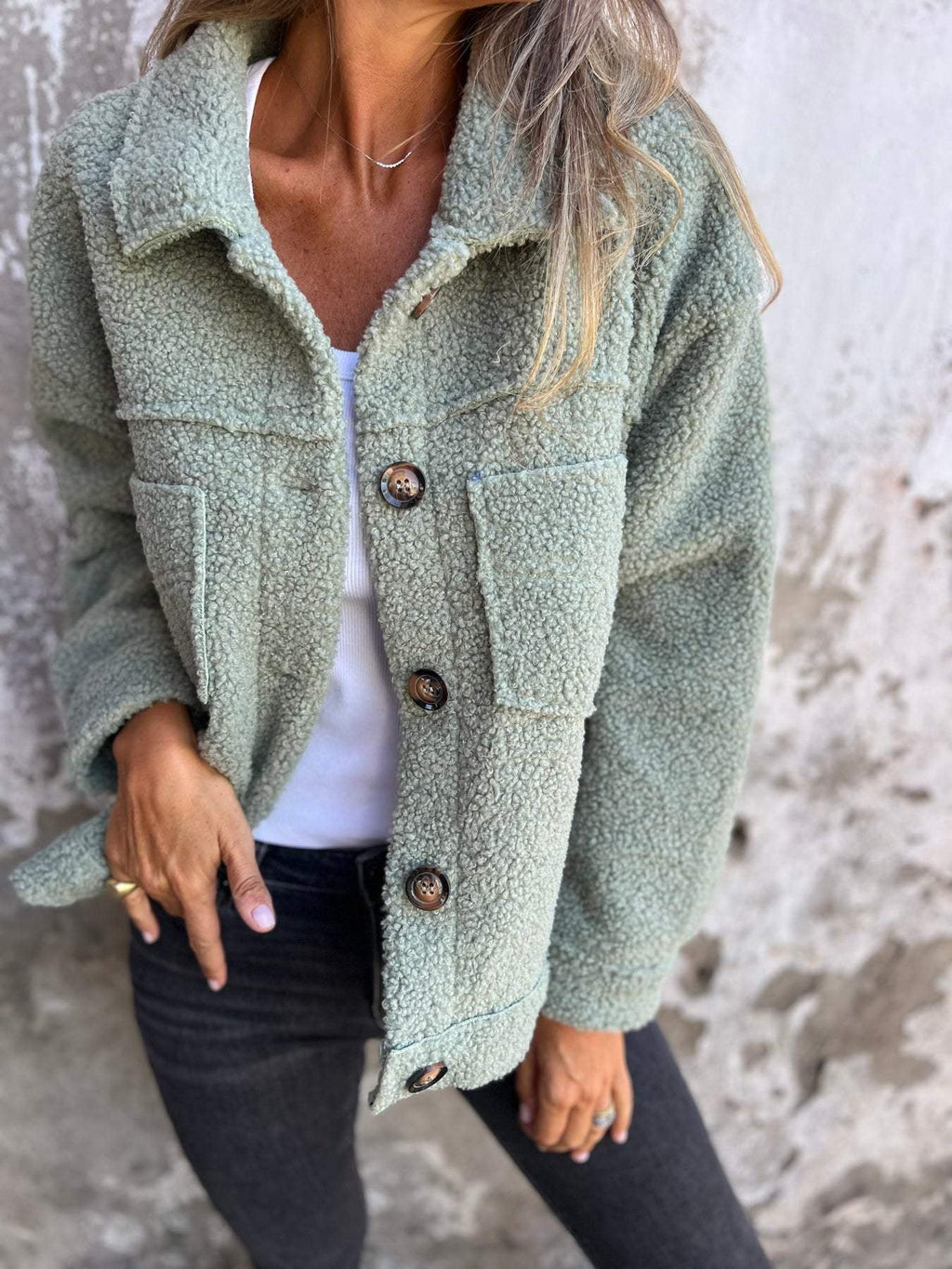 Fay | Manteau en peluche 