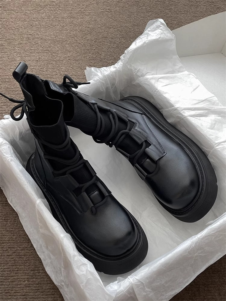 Lara | Bottes en cuir végétalien de qualité supérieure