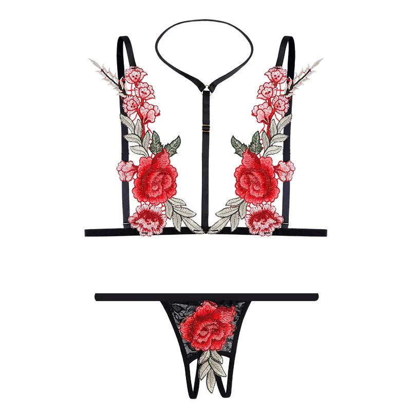 Emma | Rose brodée 
