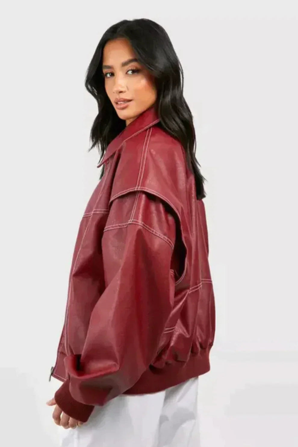Marit | Blouson aviateur surdimensionné 