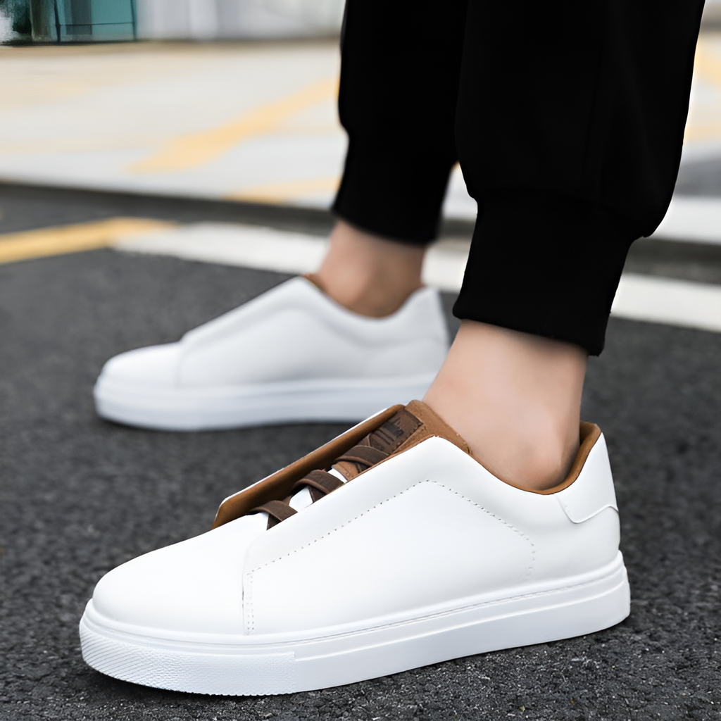 Niels | Baskets en cuir végétalien