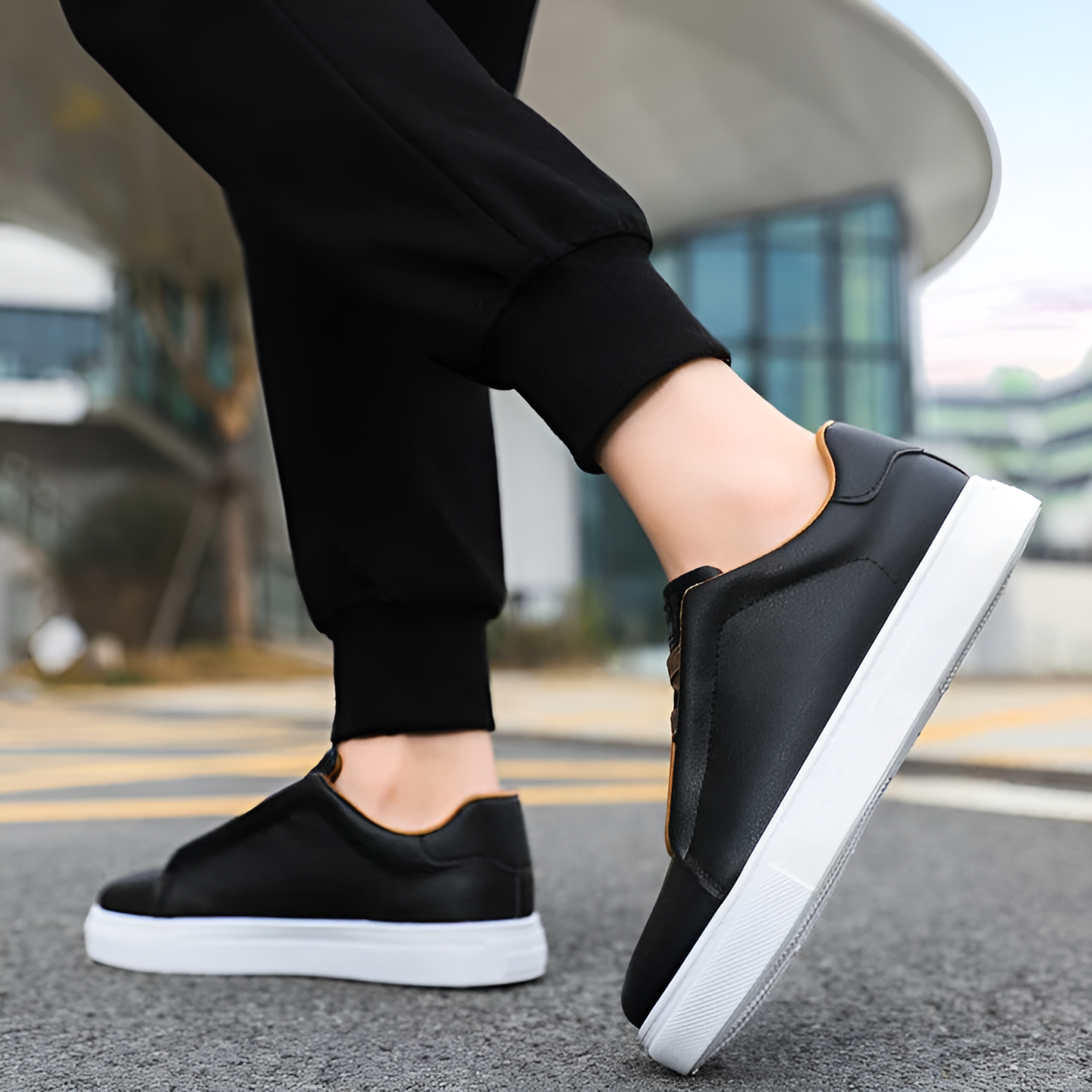 Niels | Baskets en cuir végétalien