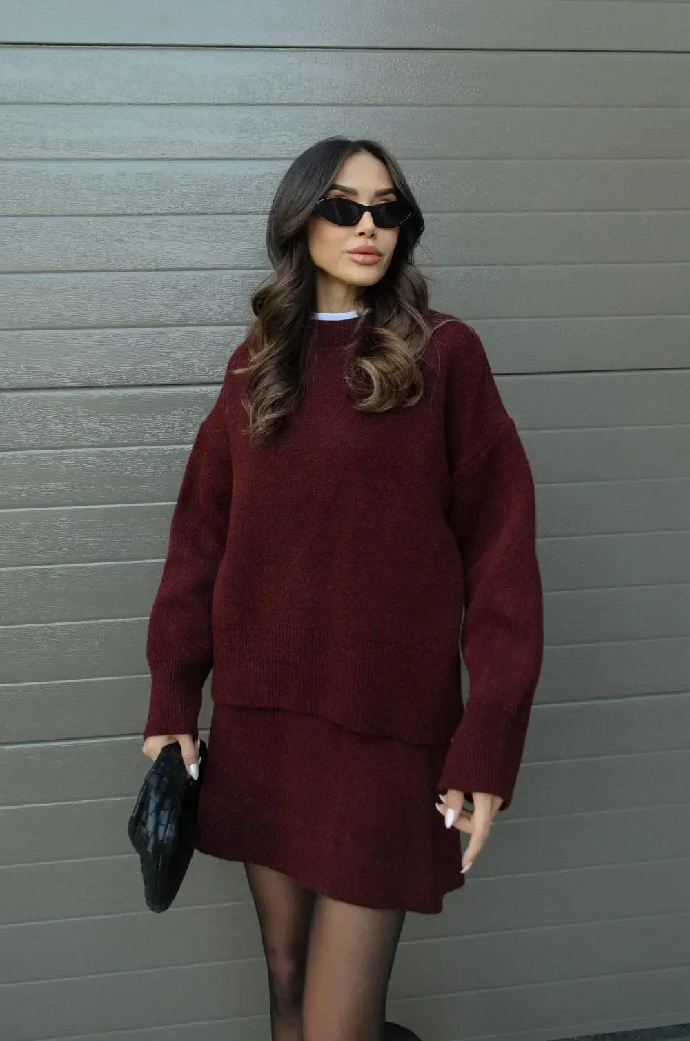Kristina | Ensemble pull et jupe 