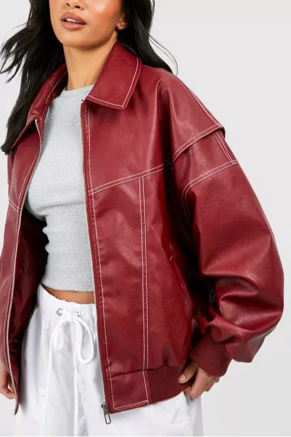 Marit | Blouson aviateur surdimensionné 