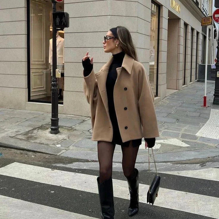 Vicky | Manteau en laine 