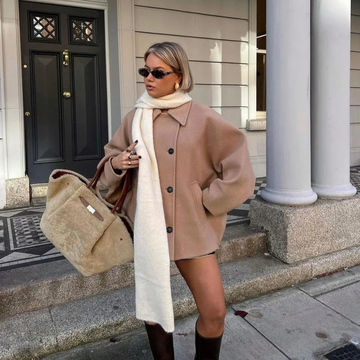 Vicky | Manteau en laine 