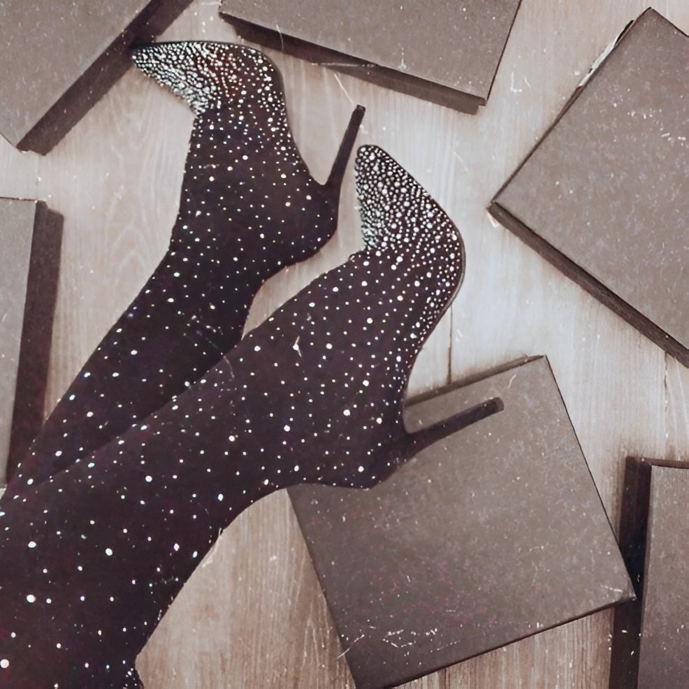 Gwen | Bottes à paillettes 
