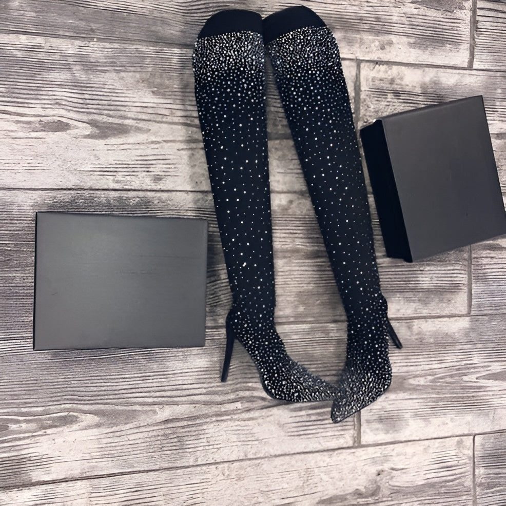 Gwen | Bottes à paillettes 