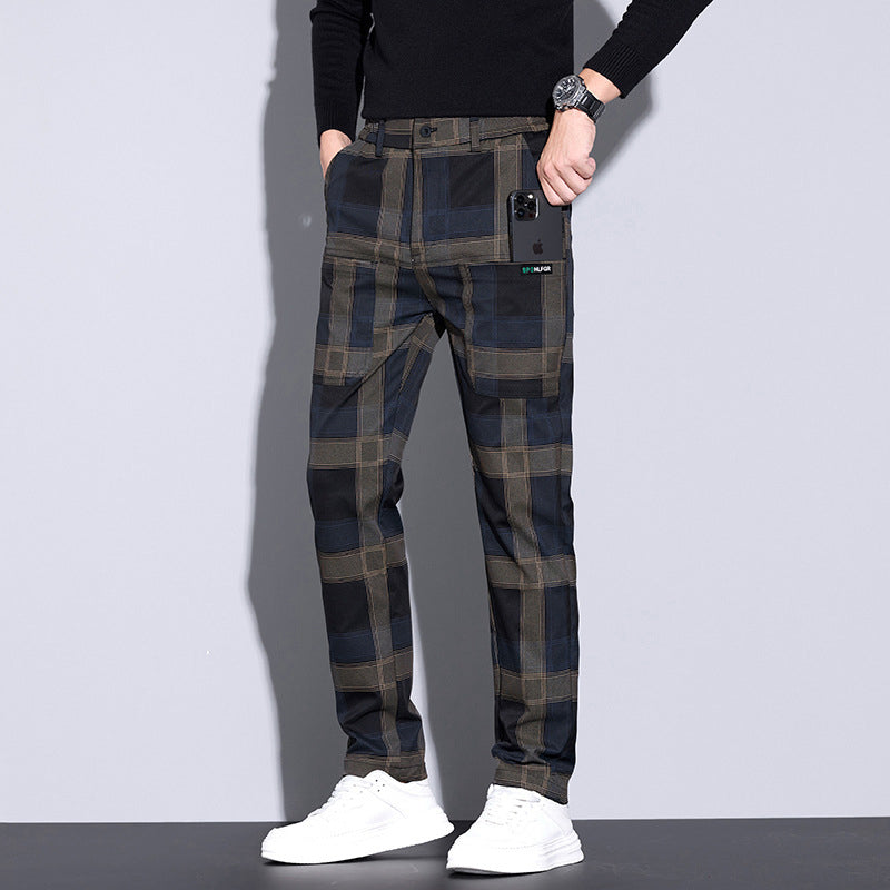 Wouter | Pantalon à carreaux